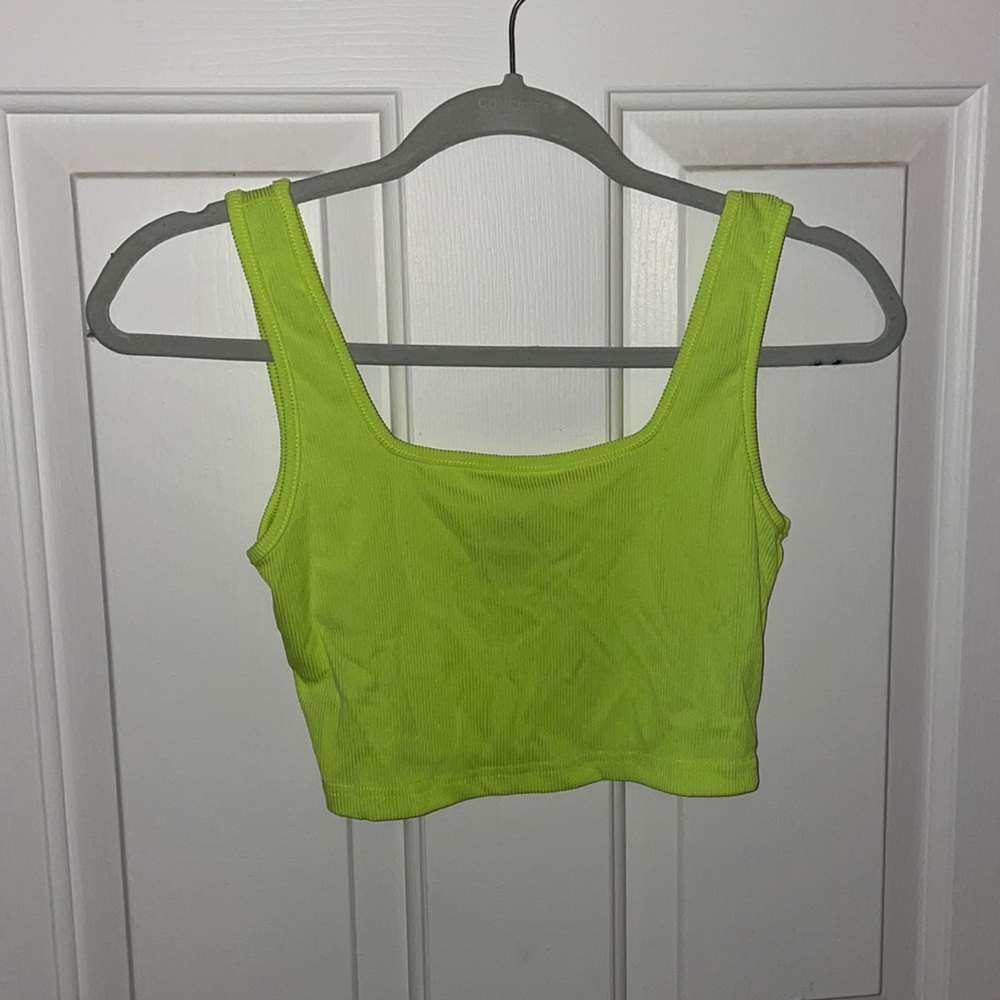 Neon Crop Top